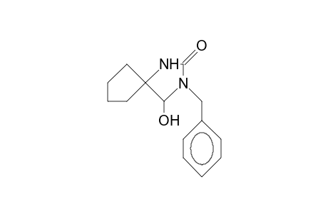 3-Benzyl-4-hydroxy-1,3-diaza-spiro(4.4)nonan-2-one