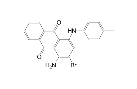 9,10-Anthracenedione, 1-amino-2-bromo-4-[(4-methylphenyl)amino]-