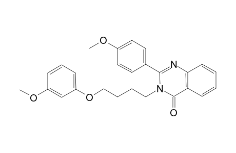 3-[4-(3-methoxyphenoxy)butyl]-2-(4-methoxyphenyl)-4(3H)-quinazolinone