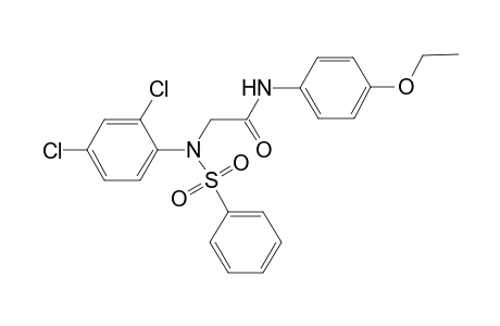 2-(N-besyl-2,4-dichloro-anilino)-N-p-phenetyl-acetamide
