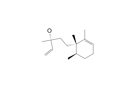 (3R)-3-methyl-5-[(1S,6R)-1,2,6-trimethyl-1-cyclohex-2-enyl]-1-penten-3-ol