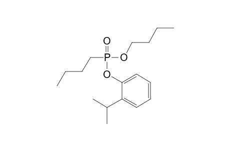 Butylphosphonic acid, butyl 2-isopropylphenyl ester