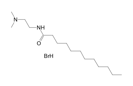 N-[2-(dimethylamino)ethyl]dodecanamide, monohydrobromide