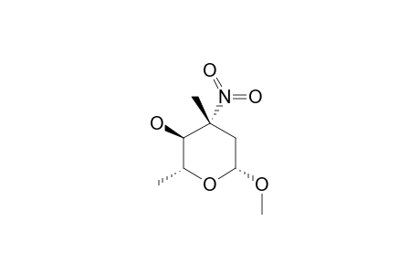 METHYL-2,3,6-TRIDEOXY-3-C-METHYL-3-NITRO-BETA-L-ARABINO-HEXOPYRANOSIDE