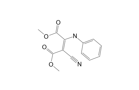 DIMETHYL-2-(N-PHENYLAMINO)-3-CYANOBUT-2-ENE-1,4-DIOATE