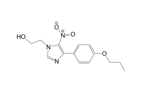 2-[5-nitro-4-(4-propoxyphenyl)-1H-imidazol-1-yl]ethanol