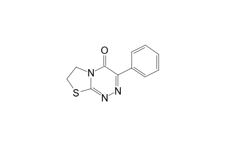 6,7-dihydro-3-phenyl-4H-thiazolo[2,3-c]-as-triazin-4-one