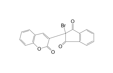 3-(2-bromo-1,3-dioxo-2-indanyl)coumarin