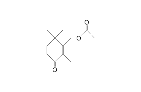 2,6,6-Trimethyl-3-oxo-1-cyclohexen-1-methanol acetate