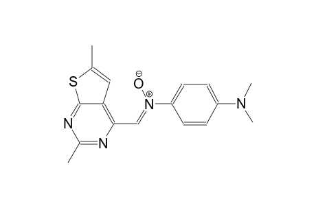 benzenamine, 4-[(Z)-[(2,6-dimethylthieno[2,3-d]pyrimidin-4-yl)methylene]oxidoamino]-N,N-dimethyl-