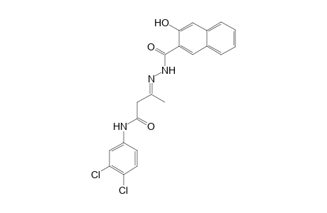 3',4'-Dichloro-3-[(3-hydroxy-2-naphthylcarbonyl)hydrazono]butyranilide