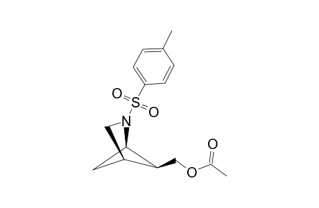 (1R*,4S*,5S*)-5-ACETOXYMETHYL-2-N-PARA-TOLUENESULFONYL-2-AZABICYCLO-[2.1.1]-HEXANE