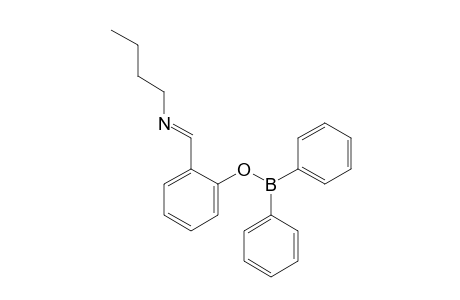 N-Butyl-o-[(diphenylboryl)oxy]benzylidenimine