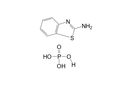 2-aminobenzothiazole, phosphate(1:1)