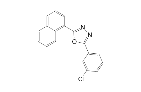 2-(m-chlorophenyl)-5-(2-naphthyl)-1,3,4-oxadiazole