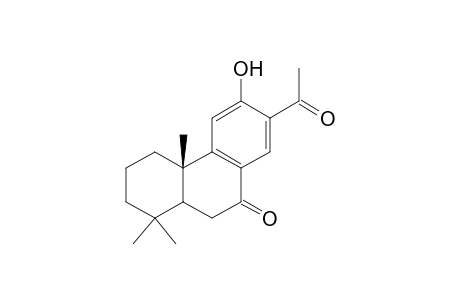 13-acetyl-12-hydroxypodocarpa-8,11,13-trien-7-one