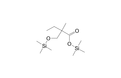 Butanoic acid, 2-methyl-2-[[(trimethylsilyl)oxy]methyl]-, trimethylsilyl ester