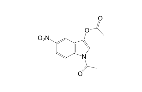 1-acetyl-5-nitroindol-3-ol, acetate (ester)