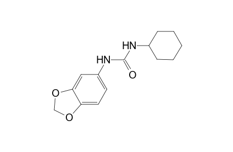 N-(1,3-benzodioxol-5-yl)-N'-cyclohexylurea