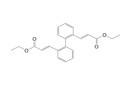 (E)-3-[2-[2-[(E)-3-ethoxy-3-keto-prop-1-enyl]phenyl]phenyl]acrylic acid ethyl ester