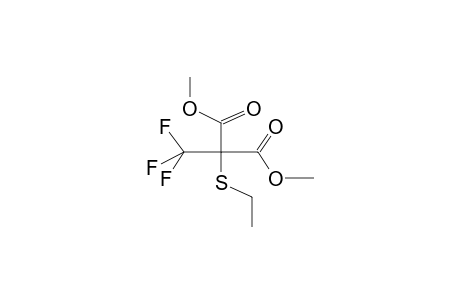 TRIFLUOROMETHYL(ETHYLTHIO)MALONIC ACID, DIMETHYL ESTER