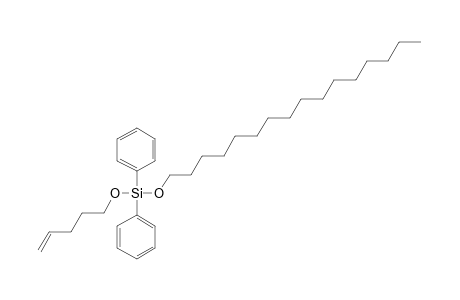 Silane, diphenylhexadecyloxy(pent-4-en-1-yloxy)-