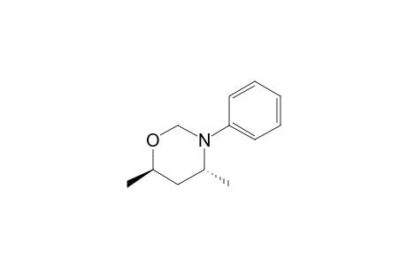 trans-4,6-DIMETHYL-3-PHENYL-TETRAHYDRO-1,3-OXAZINE