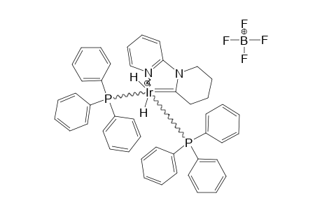 CIS,TRANS-[DIHYDRIDOBIS-(TRIPHENYLPHOSPHINE)-[N,C-2-PIPERIDINOPYRIDINE-1'-YLIDENE]-IRIDIUM-(III)]-FLUOROBORATE