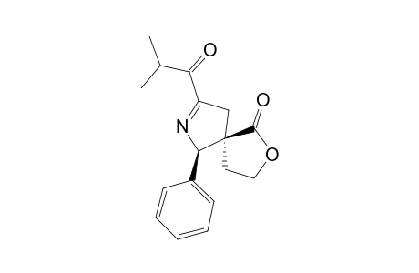 (5S,6R)-8-isobutyryl-6-phenyl-2-oxa-7-azaspiro[4.4]non-7-en-1-one