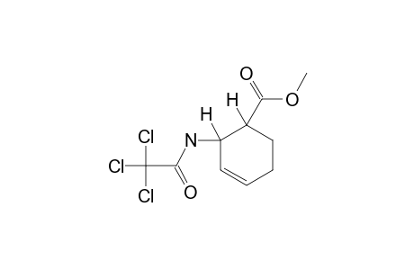 cis-2-(2,2,2-TRICHLOROACETAMIDO)-3-CYCLOHEXENE-1-CARBOXYLIC ACID,METHYL ESTER