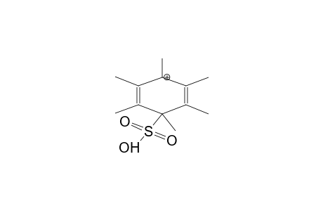 1-SULPHO-HEXAMETHYLBENZOLONIUM CATION