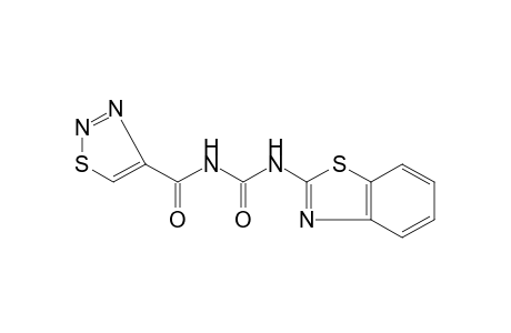 1-(2-benzothiazolyl)-3-[(1,2,3-thiadiazol-4-yl)carbonyl]urea