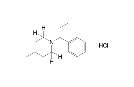 1-(a-ethylbenzyl)-4-pipecoline, hydrochloride