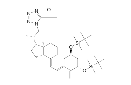 2-(1-{(S)-2-[(1R,3as,7ar,E)-4-((E)-2-{(3S,5R)-3,5-bis[(Tert-butyldimethylsilyl)oxy]-2-methylenecyclohexylidene}ethylidene)-7A-methyloctahydro-1H-inden-1-yl]propyl}-1H-tetrazol-5-yl)propan-2-ol