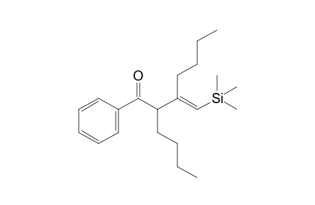 (E)-2-Butyl-1-phenyl-3-(trimethylsilyl)oct-3-en-1-one