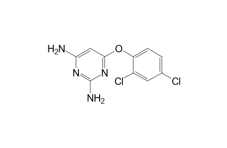 2,4-Pyrimidinediamine, 6-(2,4-dichlorophenoxy)-