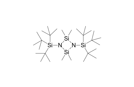 1,3-Bis(tri-tert-butylsilyl)-2,2,4,4-tetramethyl-1,3,2,4-diazadisiletane