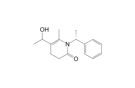 5-(1-hydroxyethyl)-6-methyl-1-[(1R)-1-phenylethyl]-3,4-dihydropyridin-2-one