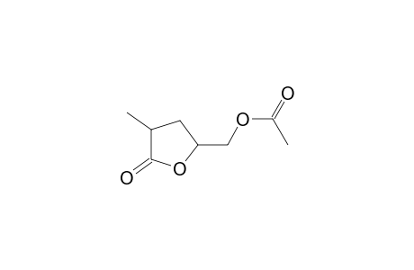 Threo-pentonic acid, 2,3-dideoxy-2-methyl-, .gamma.-lactone, 5-acetate