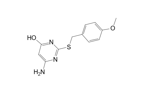 6-Amino-2-[(4-methoxybenzyl)sulfanyl]-4-pyrimidinol