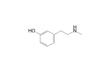 3-Hydroxy-N-methylphenethylamine