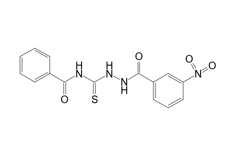 4-benzoyl-1-(m-nitrobenzoyl)-3-thiosemicarbazide