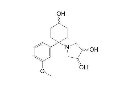 3-MeO-PCPy-M (HO-cyclohexyl-di-HO-piperidine-) MS2