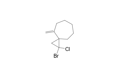 1-Bromo-1-chloro-4-methylenespiro[2.6]nonane