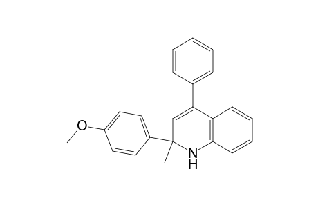 (+/-)-1,2-DIHYDRO-2-(4-METHOXYPHENYL)-2-METHYL-4-PHENYLQUINOLINE
