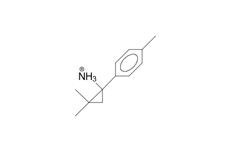 2,2-Dimethyl-1-(4-tolyl)-cyclopropylamine cation