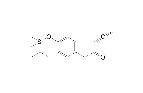 1-[4-(t-Butyl-dimethyl-silanyloxy)phenyl]penta-3,4-dien-2-one