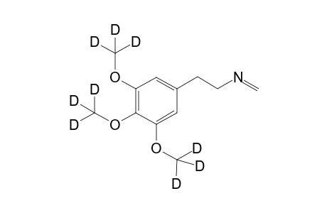 Mescaline-D9 formyl artifact