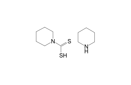 1-piperidinecarbodithioic acid, compound with piperidine(1:1)