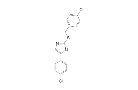 2-[(p-chlorobenzyl)thio]-5-(p-chlorophenyl)imidazole